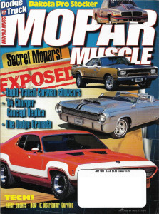 MOPAR MUSCLE 1999 JULY - CONCEPTS GALORE, RADIO FLYER*